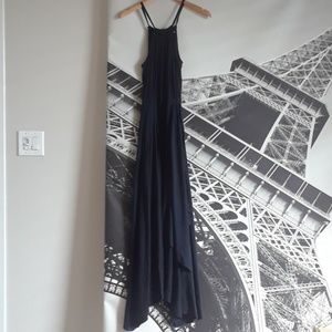 Calypso St. Barth Silk Navy Dress
